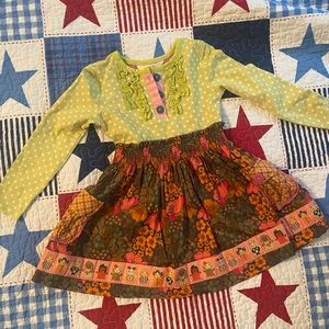 Girls Matilda Jane dress, size 2